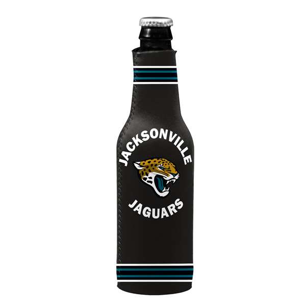 Jacksonville Jaguars Crest Logo Bottle Coozie