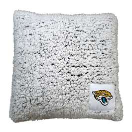 Jacksonville Jaguars Frosty Throw Pillow
