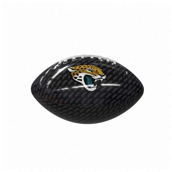 Jacksonville Jaguars Carbon Fiber Mini-Size Glossy Football  