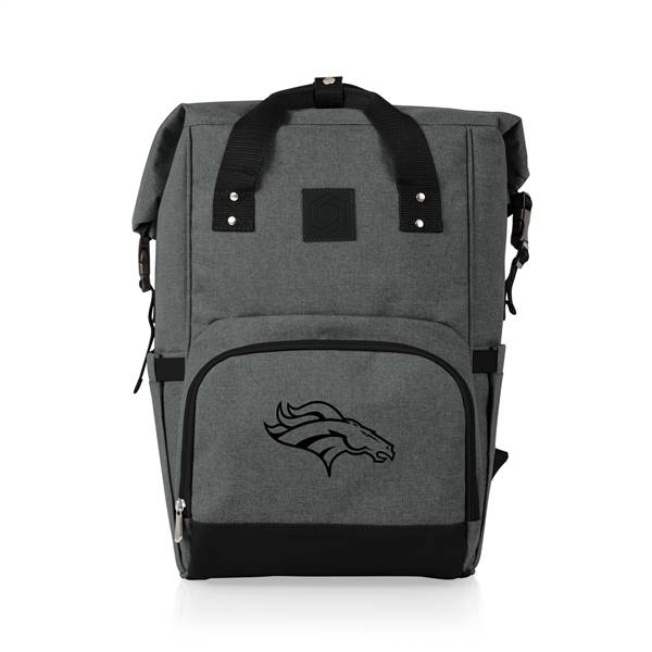 Denver Broncos Roll Top Cooler Backpack