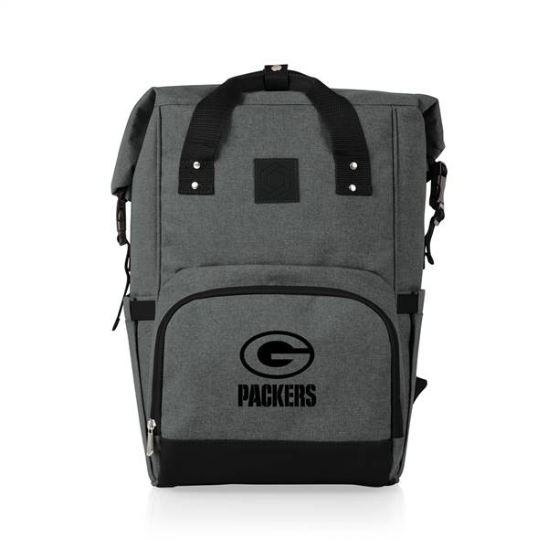Green Bay Packers Roll Top Cooler Backpack