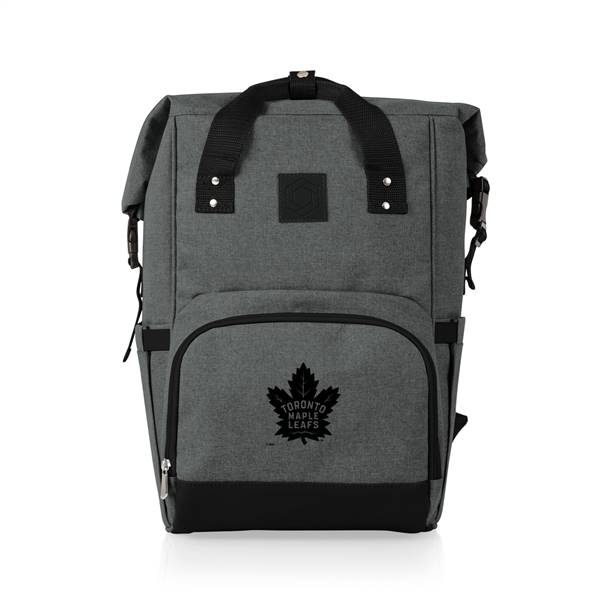 Toronto Maple Leafs Roll Top Cooler Backpack