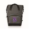 Northwestern Wildcats Roll Top Backpack Cooler