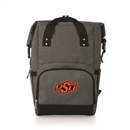 Oklahoma State Cowboys Roll Top Backpack Cooler