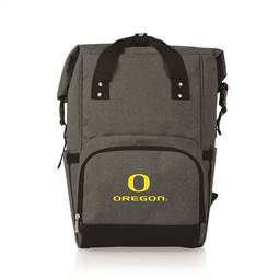 Oregon Ducks Roll Top Backpack Cooler