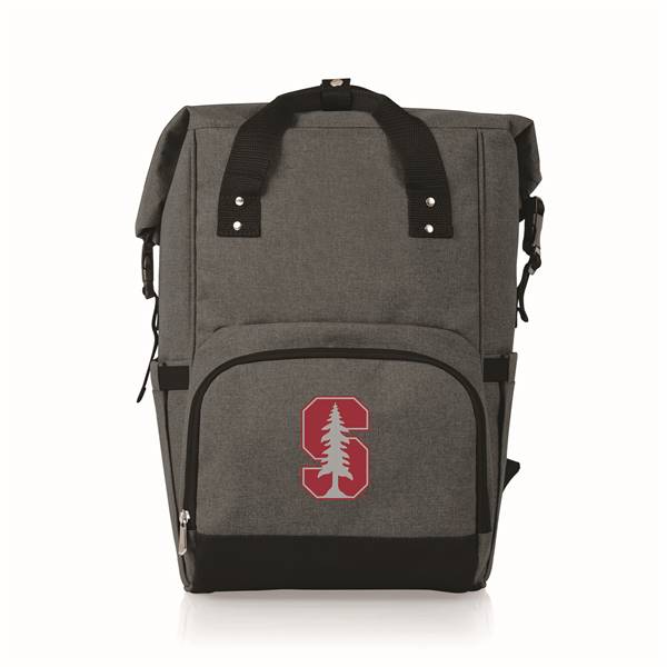 Stanford Cardinal Roll Top Backpack Cooler