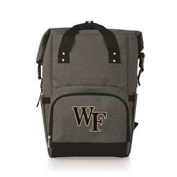 Wake Forest Demon Deacons Roll Top Backpack Cooler