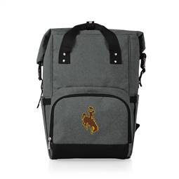 Wyoming Cowboys Roll Top Backpack Cooler   