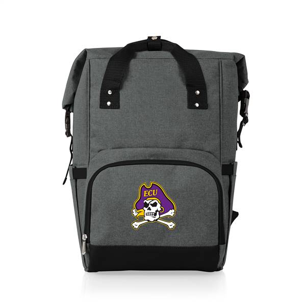 East Carolina Pirates Roll Top Backpack Cooler