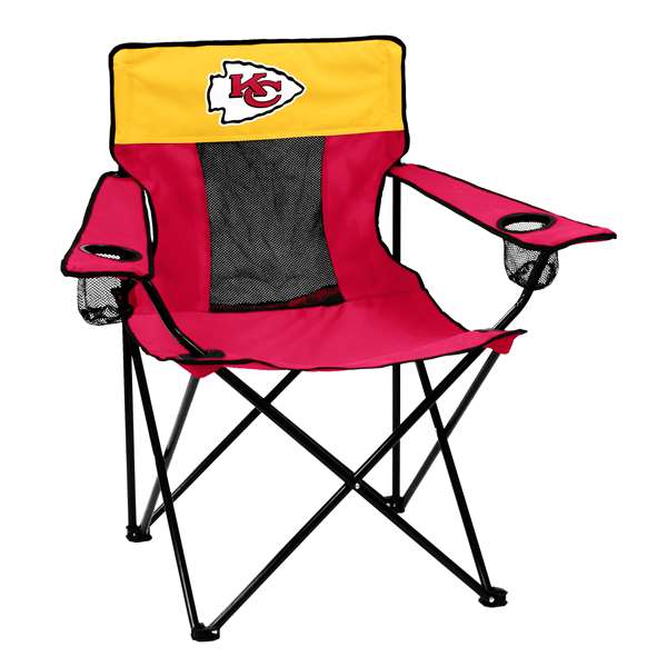 Kansas City Chiefs Elite Folding Chair with Carry Bag