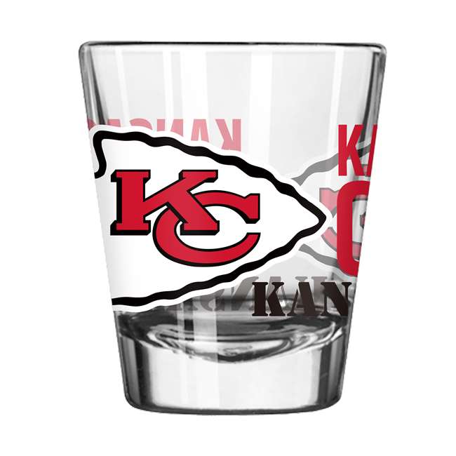 Kansas City Chiefs 2oz Spirit Shot Glass