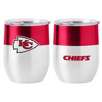 Kansas City Chiefs 16oz Colorblock Stainless Curved Beverage