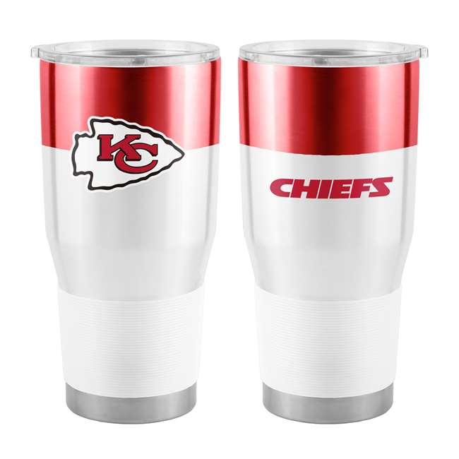 Kansas City Chiefs Colorblock 30oz Stainless Tumbler