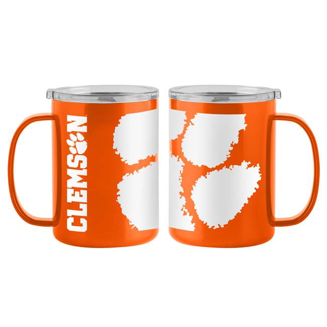 Clemson 15oz Hype Stainless Mug