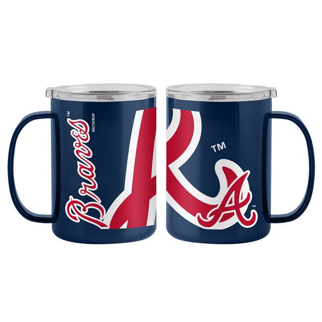 Atlanta Braves 15oz Hype Stainless Mug