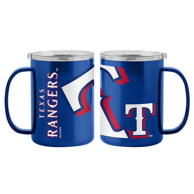 Texas Rangers 15oz Hype Stainless Mug