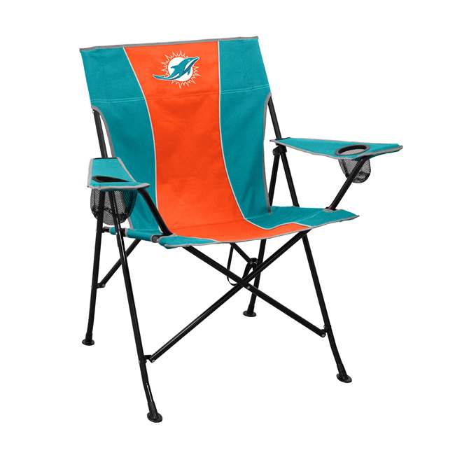 Miami Dolphins Pregame Folding Chair with Carry Bag