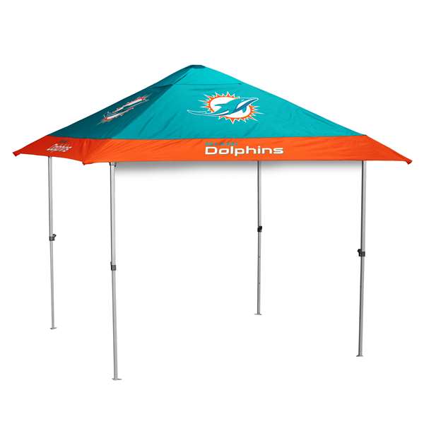 Miami Dolphins 10 X 10 Pagoda Canopy Tailgate Tent