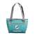 Miami Dolphins Crosshatch 16 Can Cooler Tote Bag