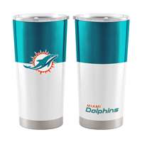 Miami Dolphins 20oz Stainless Steel Tumbler