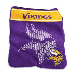 Minnesota Vikings 60x80 Raschel Throw Blanket