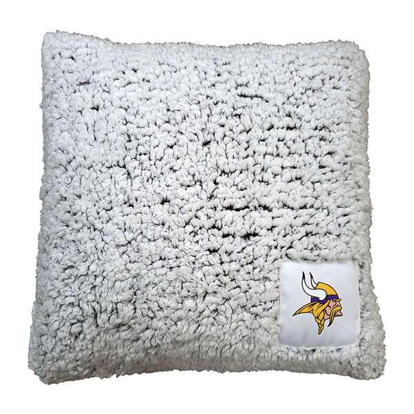 Minnesota Vikings Frosty Throw Pillow