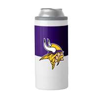 Minnesota Vikings 12oz Colorblock Slim Can Coolie Coozie