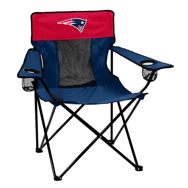 New England Patriots Elite Folding Chair with Carry Bag