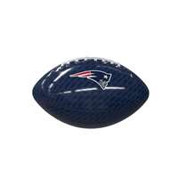 New England Patriots Carbon Fiber Mini-Size Glossy Football  