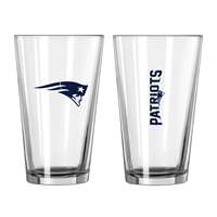 New England Patriots 16oz Gameday Pint Glass