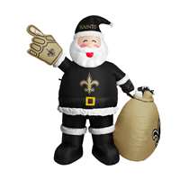 New Orleans Saints Inflatable Santa  99