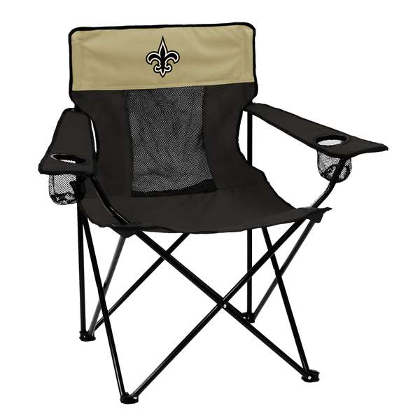 New Orleans Saints Elite Folding Chair with Carry Bag