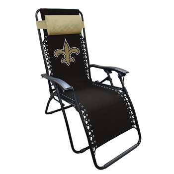 New Orleans Saints Zero Gravity Lounger Chair