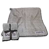 New Orleans Saints Frosty Fleece Blanket 50 X 60 inches