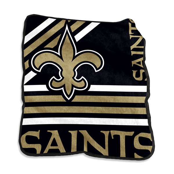 New Orleans Saints Raschel Thorw Blanket