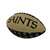 New Orleans Saints Mini Size Rubber Footballl
