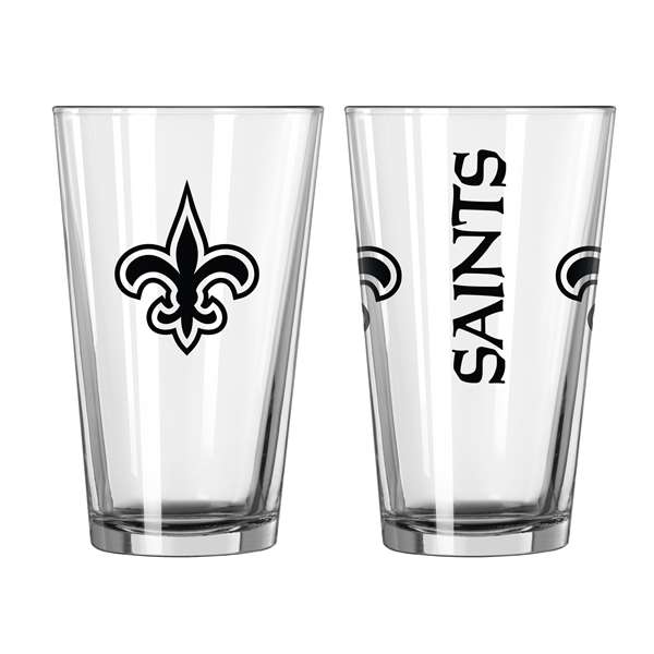 New Orleans Saints 16oz Gameday Pint Glass