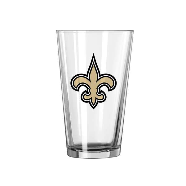 New Orleans Saints 16oz Logo Pint Glass