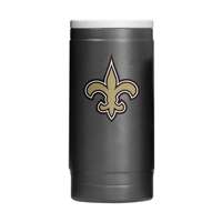 New Orleans Saints Flipside Powder Coat Slim Can Coolie