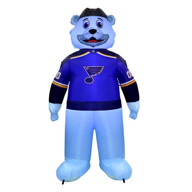 St Louis Hockey Blues Inflatable Mascot 7 Ft Tall