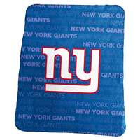 New York Giants Classic Fleece Blanket 50 X 60 inches