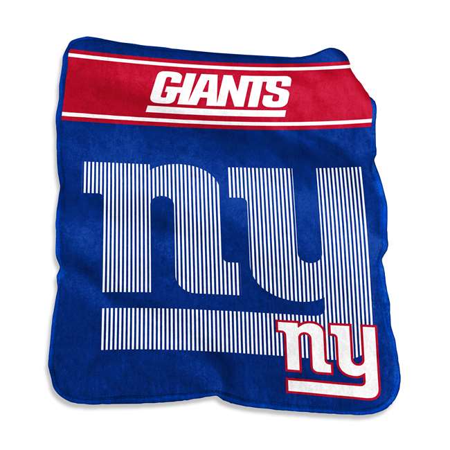 New York Giants 60x80 Raschel Throw Blanket