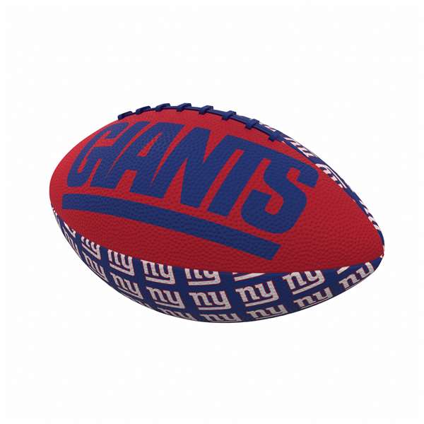New York Giants Repeating Mini-Size Rubber Football