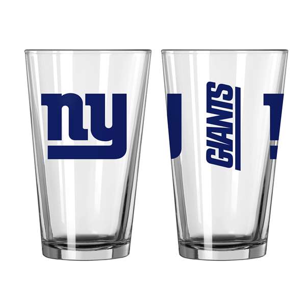 New York Giants 16oz Gameday Pint Glass
