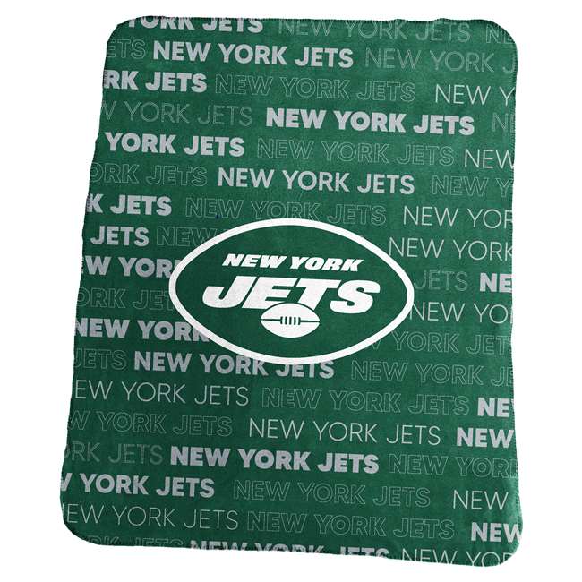 NY Jets Classic Fleece Blanket 50 X 60 inches