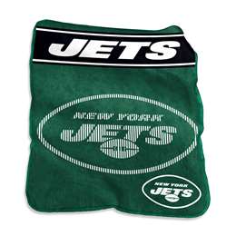New York Jets 60x80 Raschel Throw Blanket