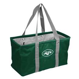 New York Jets Crosshatch Picnic Tailgate Caddy Tote Bag