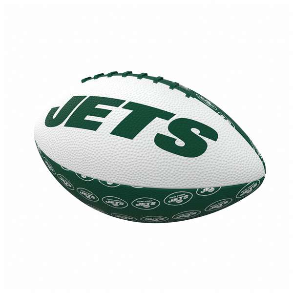 New York Jets Repeating Mini-Size Rubber Football