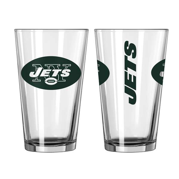New York Jets 16oz Gameday Pint Glass