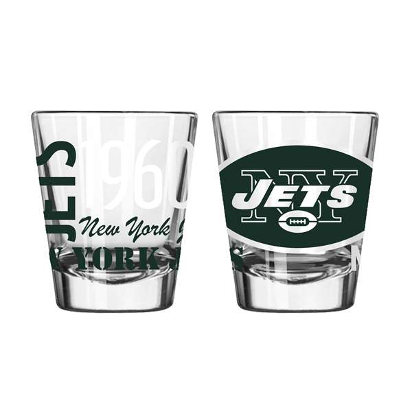 NY Jets 2oz Spirit Shot Glass
